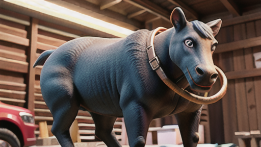 『空打ち』による革のシボ出し効果