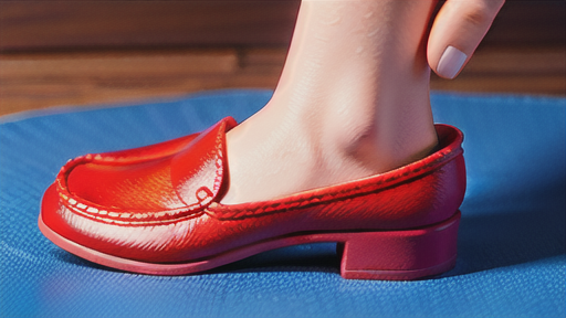 ルーズ ネイルを使用する靴の製法